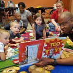 September 8, 2017 - 11:14 - Miscellaneous Category Second Runner-Up

Photographer:  Lt. Bill Davis

Date Taken:  Sept. 8, 2017

Brief Description:  Deputy Rod White with the Bossier Parish Sheriff’s Office reads the book, “Too Many Toys,” to children at the Benton Library in Benton, La., on Sept. 8, 2017.  Building and fostering relationships between deputies and children is an investment in the future.      

Names of Individuals in the Image:  Deputy Rod White of the Bossier Parish Sheriff’s Office and kiddos and parents.

Sheriff’s Office:  Bossier Parish Sheriff’s Office
Parish and State:  Bossier Parish, Louisiana
